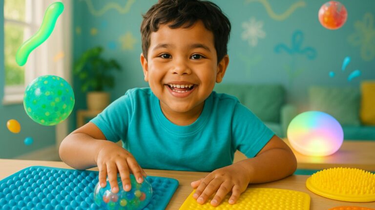 Brinquedos Sensoriais: Aliados no Desenvolvimento de Crianças com Autismo