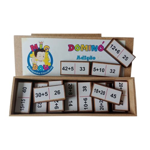 Dominó Educativo em MDF – Aprendizado Lúdico - Imagem 4