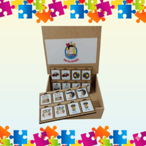 Jogo da Memória Educativo em MDF – Estimule a Mente e a Coordenação